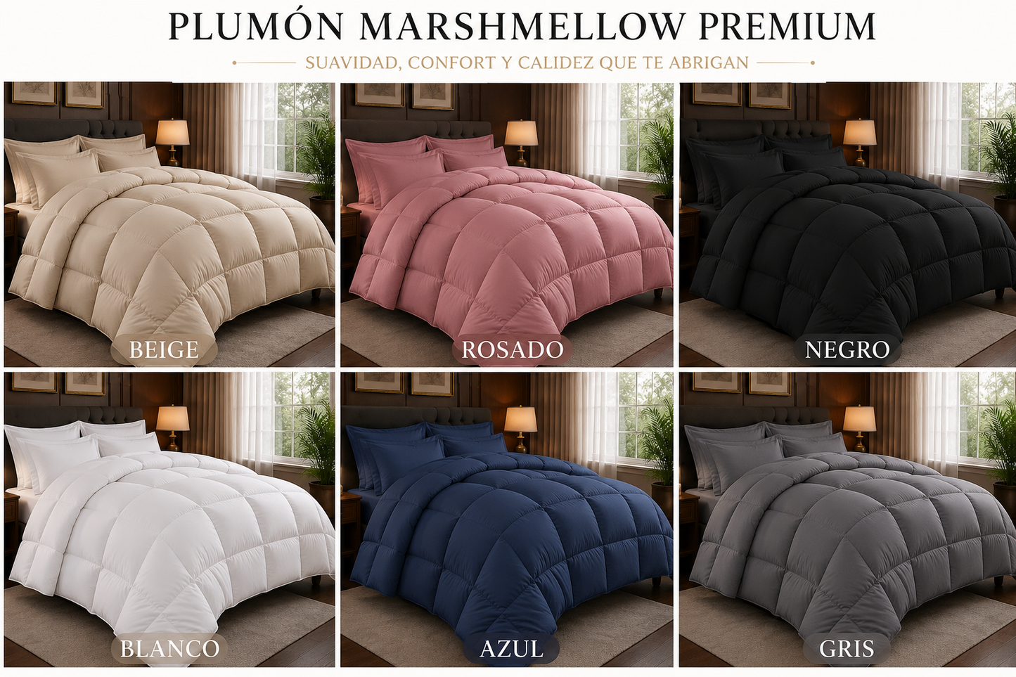 EDREDON MARSHMELLOW PREMIUM
