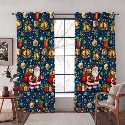 cortinas navideñas