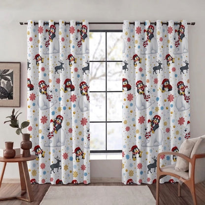cortinas navideñas