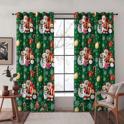 cortinas navideñas